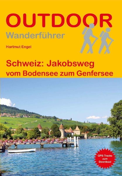 Buchcover und Innenansicht für das Buch: Schweiz: Jakobsweg vom Bodensee zum Genfersee