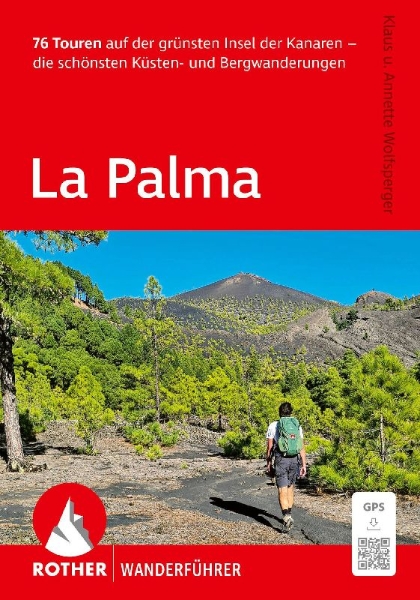 Buchcover und Innenansicht für das Buch: La Palma, Rother Wanderführer