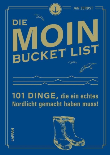 Buchcover und Innenansicht für das Buch: Die MOIN Bucket List