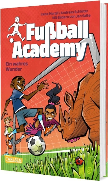 Buchcover und Innenansicht für das Buch: Fußball Academy 7: Ein wahres Wunder
