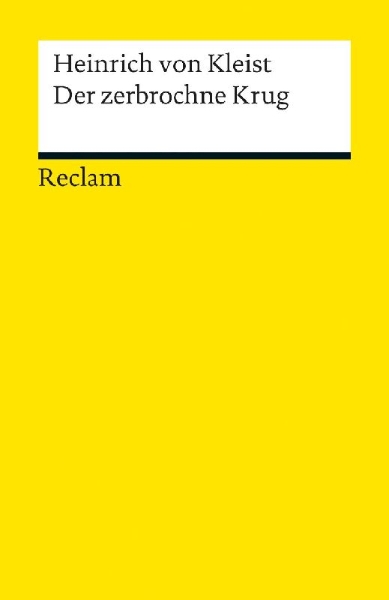 Buchcover und Innenansicht für das Buch: Der zerbrochne Krug. Ein Lustspiel