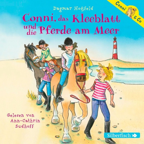 Buchcover und Innenansicht für das Buch: Conni & Co 11: Conni, das Kleeblatt und die Pferde am Meer