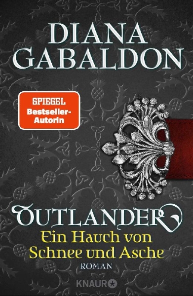 Buchcover und Innenansicht für das Buch: A Breath of Snow and Ashes