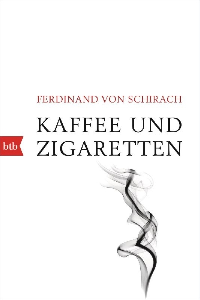 Buchcover und Innenansicht für das Buch: Kaffee und Zigaretten
