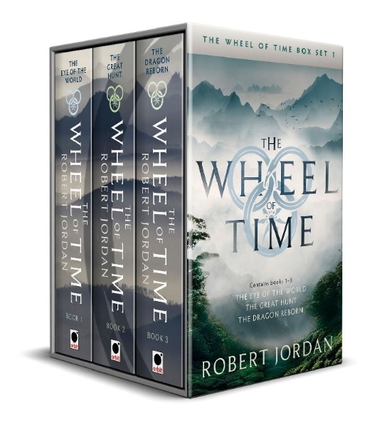 Buchcover und Innenansicht für das Buch: The Wheel of Time Box Set 1