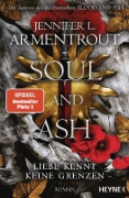 Buchcover und Innenansicht für das Buch: A Soul of Blood and Ash - Blood and Ash Book 5