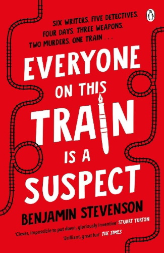 Buchcover und Innenansicht für das Buch: Everyone On This Train Is A Suspect