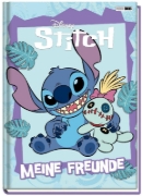 Buchcover und Innenansicht für das Buch: Disney Stitch: Meine Freunde