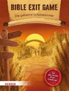 Buchcover und Innenansicht für das Buch: BIBLE EXIT GAME Die geheime Schatzkammer