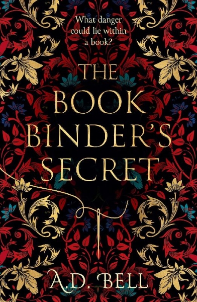 Buchcover und Innenansicht für das Buch: The Bookbinder's Secret