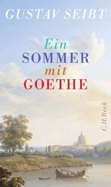 Buchcover und Innenansicht für das Buch: Ein Sommer mit Goethe