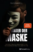 Buchcover und Innenansicht für das Buch: Hinter der Maske