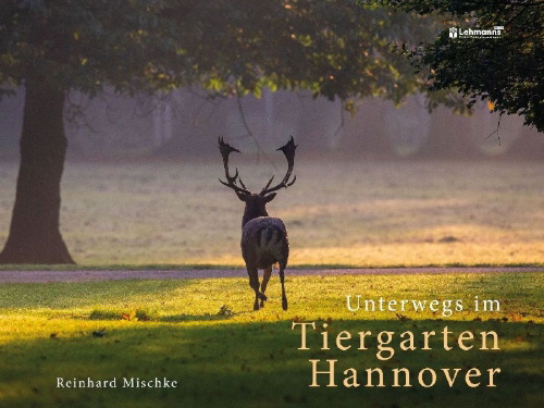 Buchcover und Innenansicht für das Buch: Unterwegs im Tiergarten Hannover