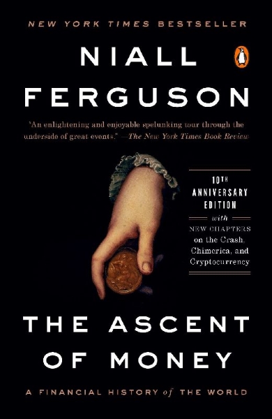 Buchcover und Innenansicht für das Buch: The Ascent of Money