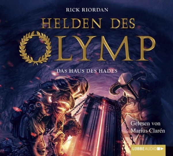 Buchcover und Innenansicht für das Buch: Helden des Olymp Teil 4 - Das Haus des Hades