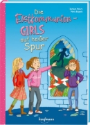 Buchcover und Innenansicht für das Buch: Die Erstkommunion-Girls auf heißer Spur