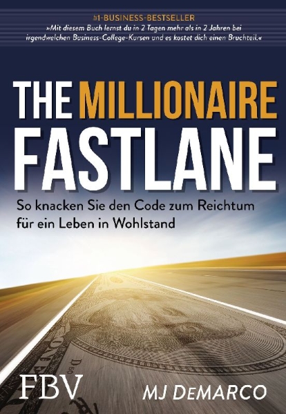 Buchcover und Innenansicht für das Buch: The Millionaire Fastlane