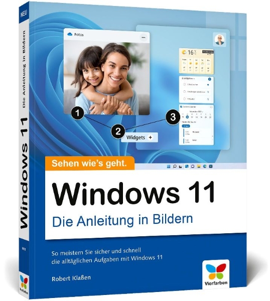 Buchcover und Innenansicht für das Buch: Windows 11