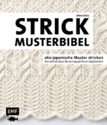 Buchcover und Innenansicht für das Buch: Die Strickmusterbibel - 260 japanische Muster stricken