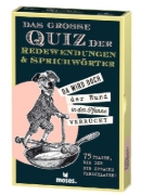 Buchcover und Innenansicht für das Buch: Das große Quiz der Redewendungen & Sprichwörter
