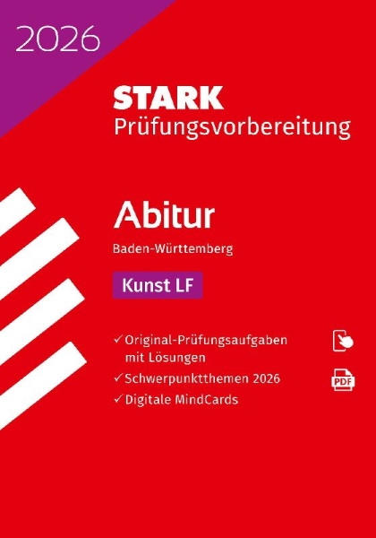Buchcover und Innenansicht für das Buch: STARK Kunst - Abitur 2026 BW - Prüfungsvorbereitung