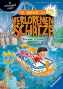 Buchcover und Innenansicht für das Buch: Das Fundbüro der verlorenen Schätze - Poseidons Dreizack