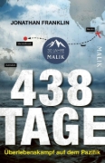 Buchcover und Innenansicht für das Buch: 438 Days. A Fisherman's true Survival at Sea