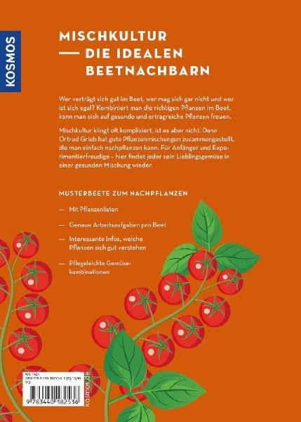 Buchcover und Innenansicht für das Buch: Wer kann mit wem im Beet?
