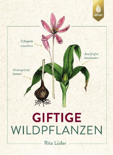 Buchcover und Innenansicht für das Buch: Giftige Wildpflanzen