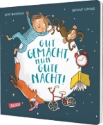 Buchcover und Innenansicht für das Buch: Gut gemacht, nun gute Nacht!