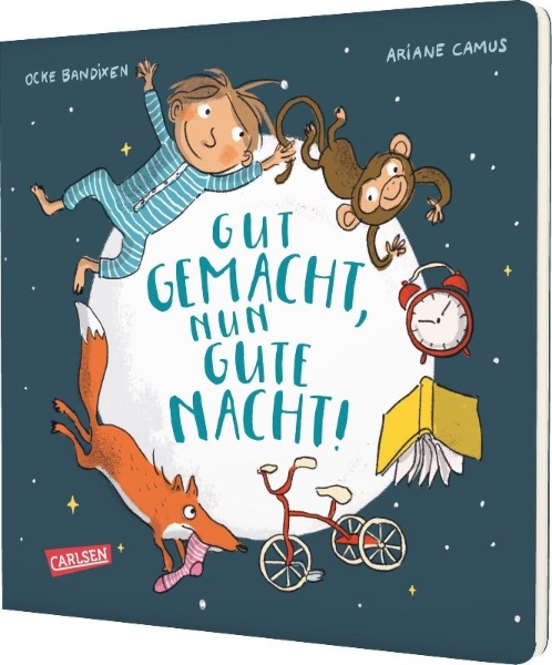 Buchcover und Innenansicht für das Buch: Gut gemacht, nun gute Nacht!
