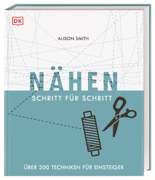 Buchcover und Innenansicht für das Buch: Nähen Schritt für Schritt