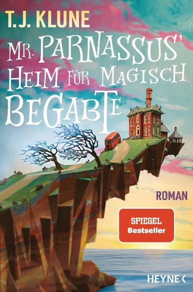 Buchcover und Innenansicht für das Buch: The House in the Cerulean Sea