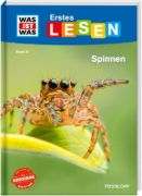 Buchcover und Innenansicht für das Buch: WAS IST WAS Erstes Lesen Band 24. Spinnen