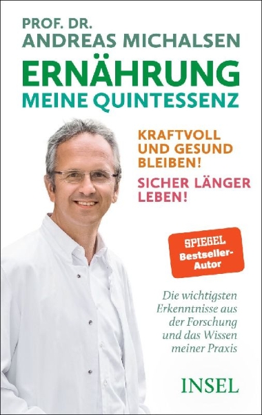 Buchcover und Innenansicht für das Buch: Ernährung. Meine Quintessenz