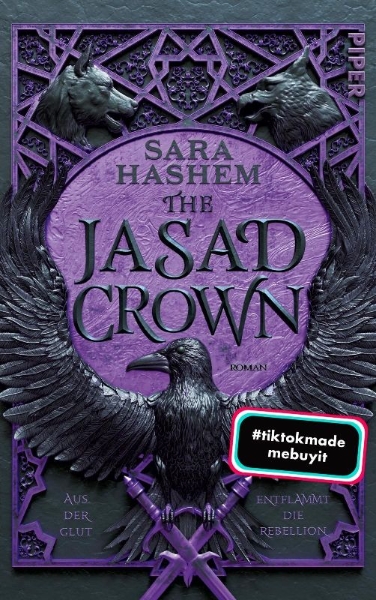 Buchcover und Innenansicht für das Buch: The Jasad Crown