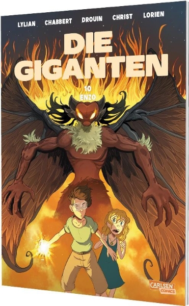 Buchcover und Innenansicht für das Buch: Les Géants Tome 10