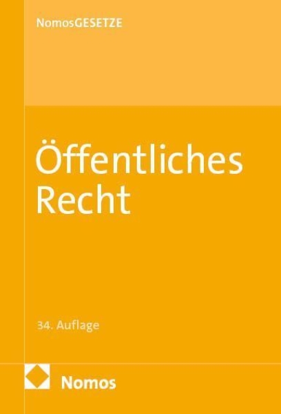 Buchcover und Innenansicht für das Buch: Öffentliches Recht