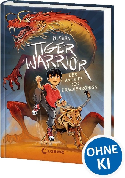 Buchcover und Innenansicht für das Buch: Tiger Warrior - Attack Of The Dragon King