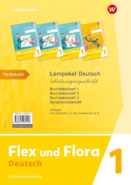 Buchcover und Innenansicht für das Buch: Flex und Flora - Ausgabe 2021