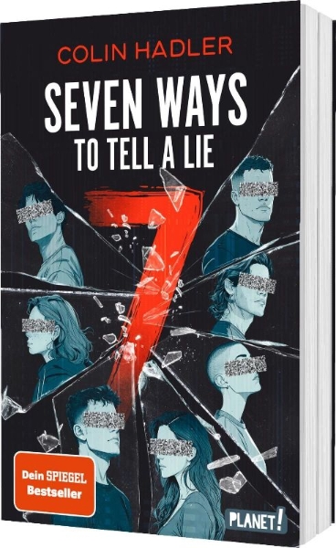 Buchcover und Innenansicht für das Buch: Seven Ways to Tell a Lie