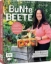 Buchcover und Innenansicht für das Buch: Bunte Beete - Einfach gärtnern mit intensiver Bepflanzung in Hochbeet und Freiland