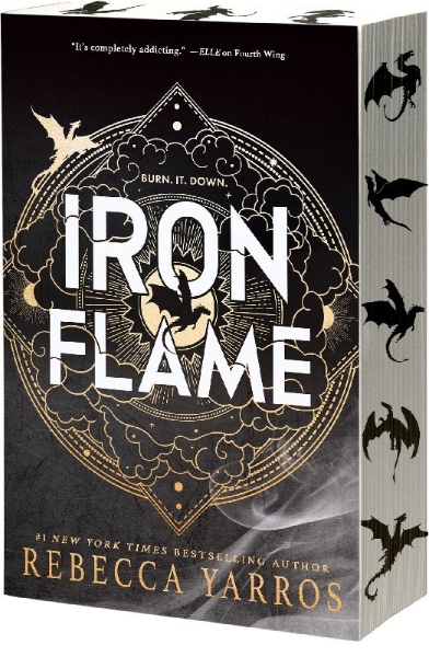 Buchcover und Innenansicht für das Buch: Iron Flame. Limited Special Edition