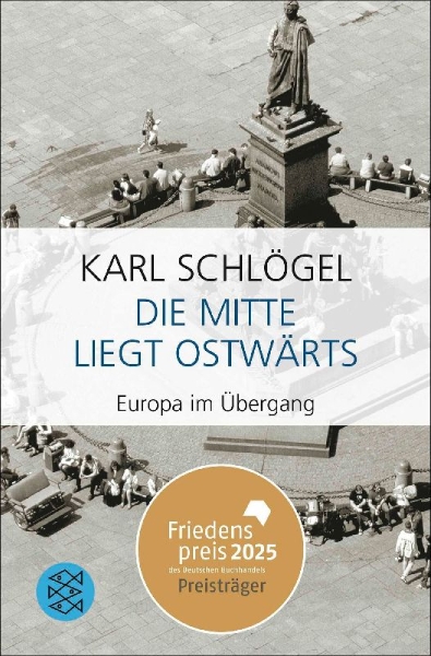 Buchcover und Innenansicht für das Buch: Die Mitte liegt ostwärts