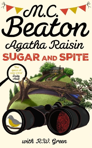 Buchcover und Innenansicht für das Buch: Agatha Raisin: Sugar and Spite