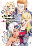 Buchcover und Innenansicht für das Buch: Ryoumin 0-nin Start no Henkyou Ryoushusama