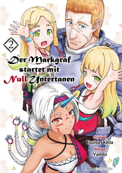 Buchcover und Innenansicht für das Buch: Ryoumin 0-nin Start no Henkyou Ryoushusama
