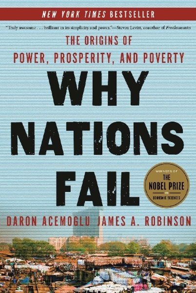 Buchcover und Innenansicht für das Buch: Why Nations Fail