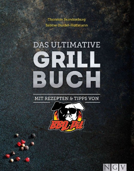 Buchcover und Innenansicht für das Buch: Das ultimative Grillbuch