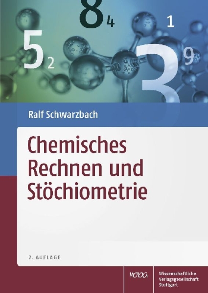 Buchcover und Innenansicht für das Buch: Chemisches Rechnen und Stöchiometrie